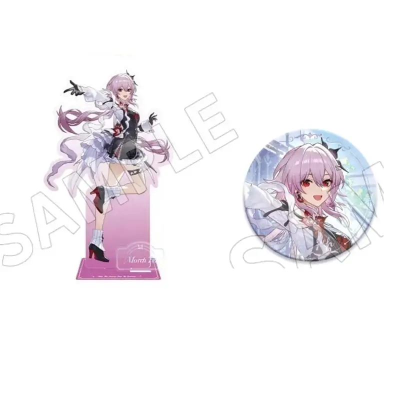 Honkai: Star Rail 7 maart Dan Heng acryl standee badge spel periferie rugzak desktop decoratie cartoon speelgoed verjaardagscadeau