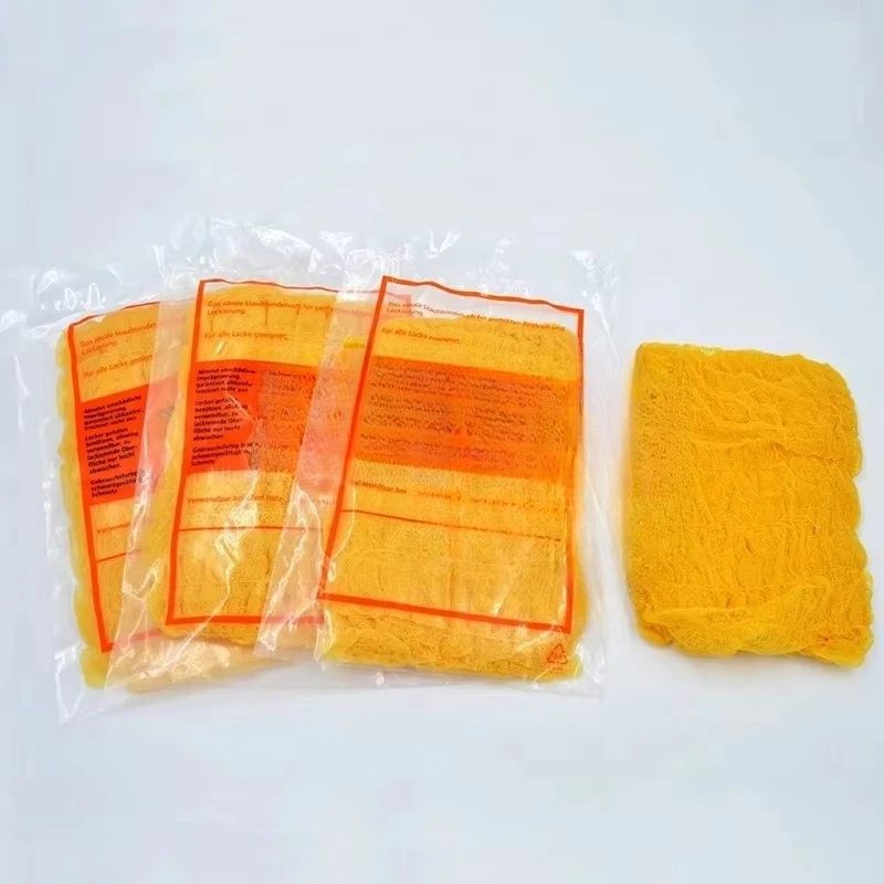 Dust-free 80cmX90cm Tack Rag Cotton Wave Tack Cloth for Refinishing Automotive Tack Cloth Auto