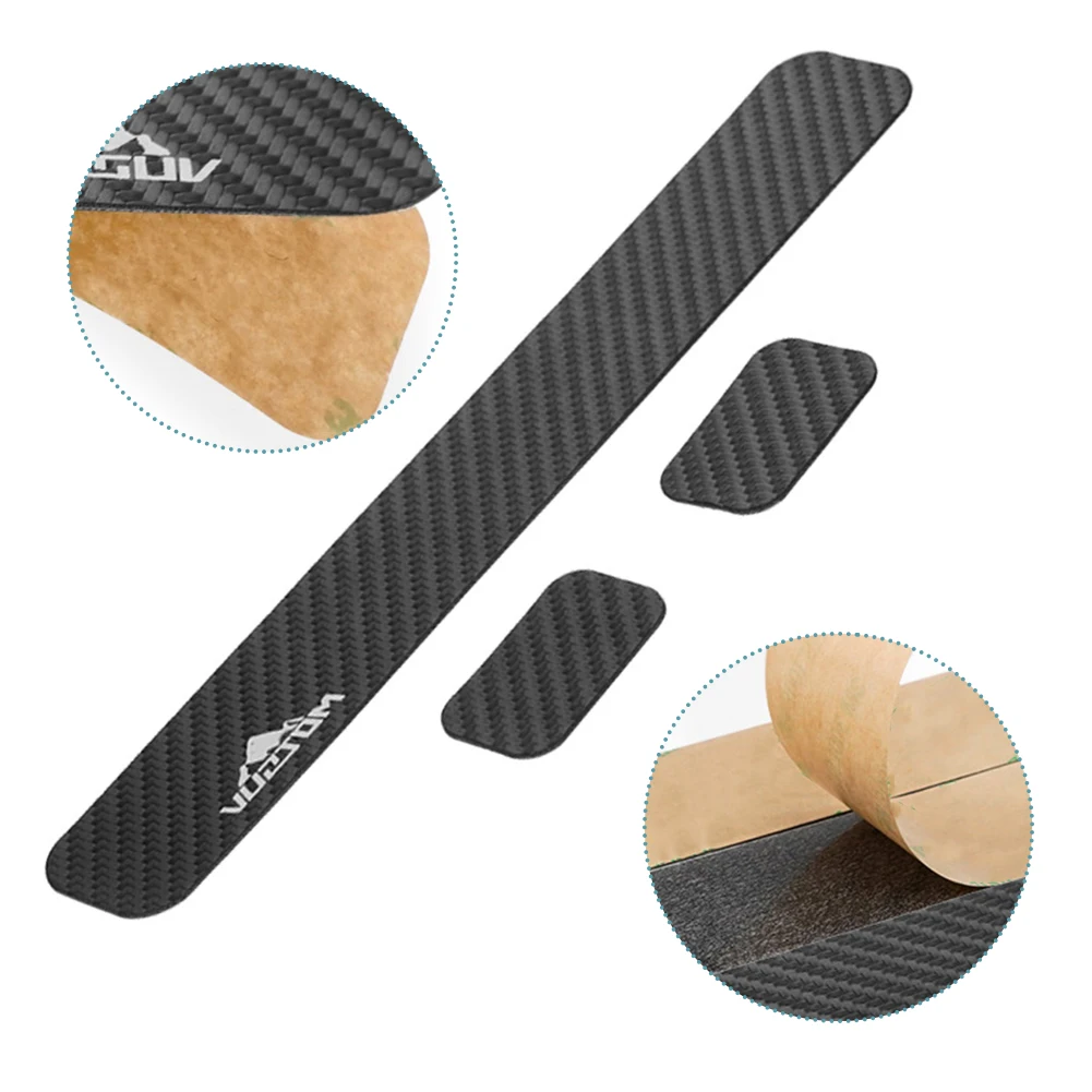 Bike Bicycle Chain Protection Sticker MTB Frame Anti-scratch Sticker Thickened Carbon Fiber Waterproof Cycling Accessories Parts