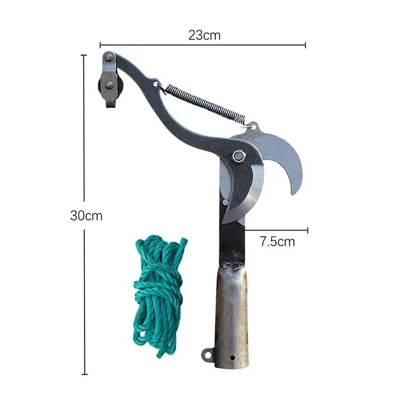 High Extension Lopper 1PC Adjustable Fruit Tree Pruning Scissors for Hard to Reach Branches and Safe Landscaping