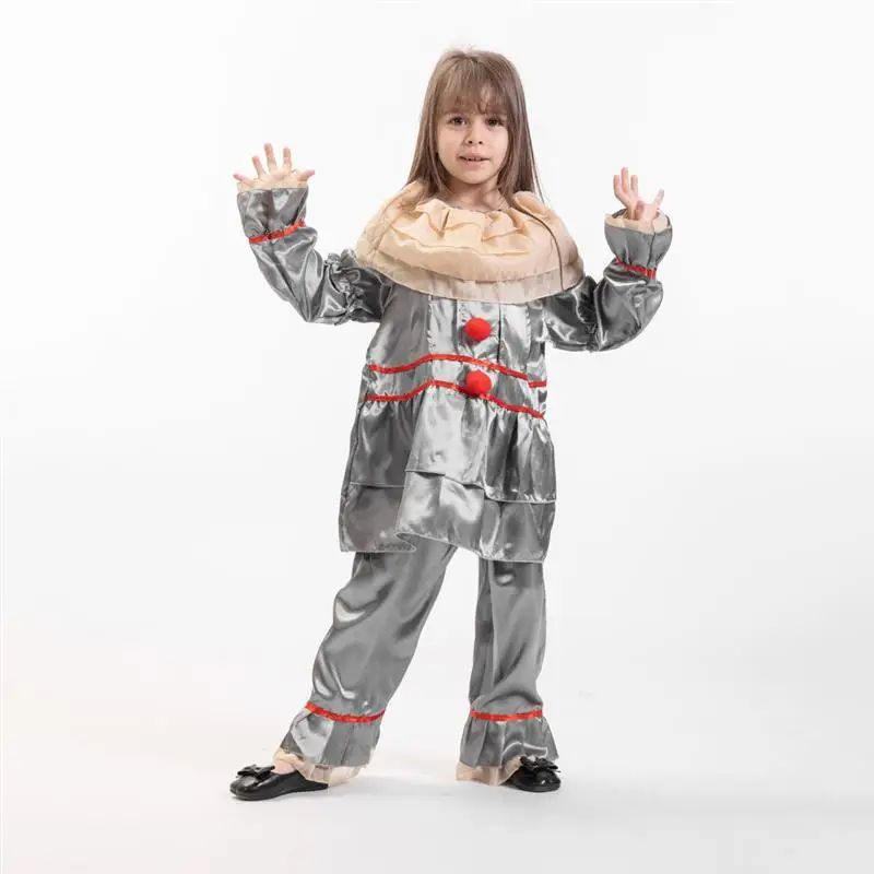 

Карнавальный костюм клоуна на Хэллоуин, женский праздничный костюм клоуна, традиционная китайская сценическая одежда