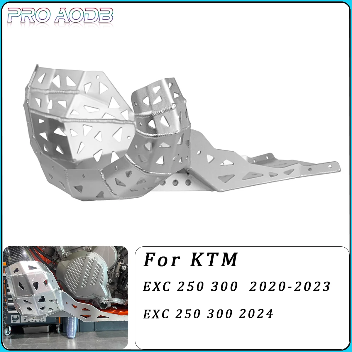 

Motorcycle Engine Protection Cover Chassis Guard Skid Plate Frame Protector For KTM EXC250 EXC300 EXC 250 300 2020-2023 2024