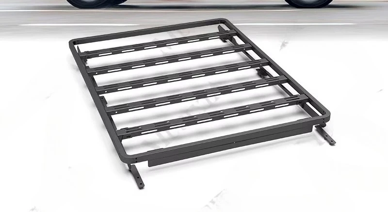 for Wind Deflector Aerodynamic Design Reduced Noise 4x4 Aluminum Steel Roof Rack for Toyota Land Cruiser LC250