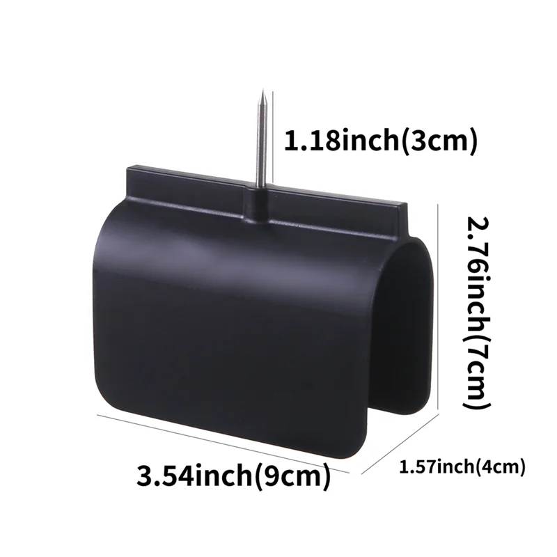 Marcatore per prese per cartongesso, strumento per marcatura di cartongesso per prese elettriche, protezione del cavo Localizzatore di scatole elettriche per cartongesso Nero