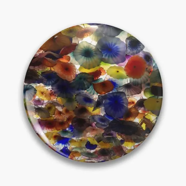 Ceiling Art By Chihuly At The Bellagio I  Soft Button Pin Funny Hat Lapel Pin Cartoon Cute Gift Fashion Lover Clothes Creative