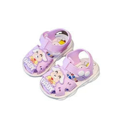 kids shoes waterproof plastic baby sandals for boys and girls non-slip soft-soled toddler shoes