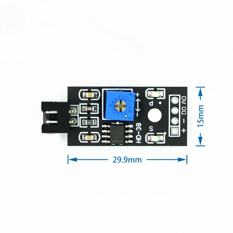 Soil Moisture Sensor Detector Module Soil Moisture Test Soil Humidity Test Corrosion Resistance Probe for Arduino