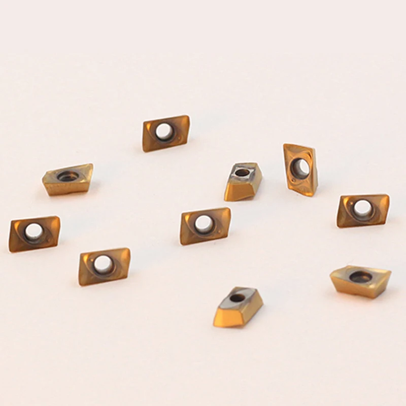 ESE Milling Cutter Bar Inserts JDMT0702 CNC Milling Inserts R0.4 Hard Alloy Milling Insert R2.5