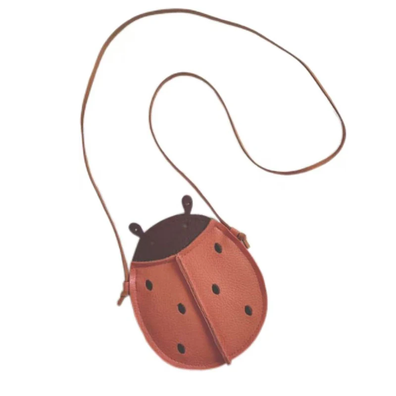 Tas Selempang Anak-anak Dompet Koin Manis Kawaii Buah Hewan Kartun Harajuku Tas Selempang Serbaguna Modis Lucu Mini