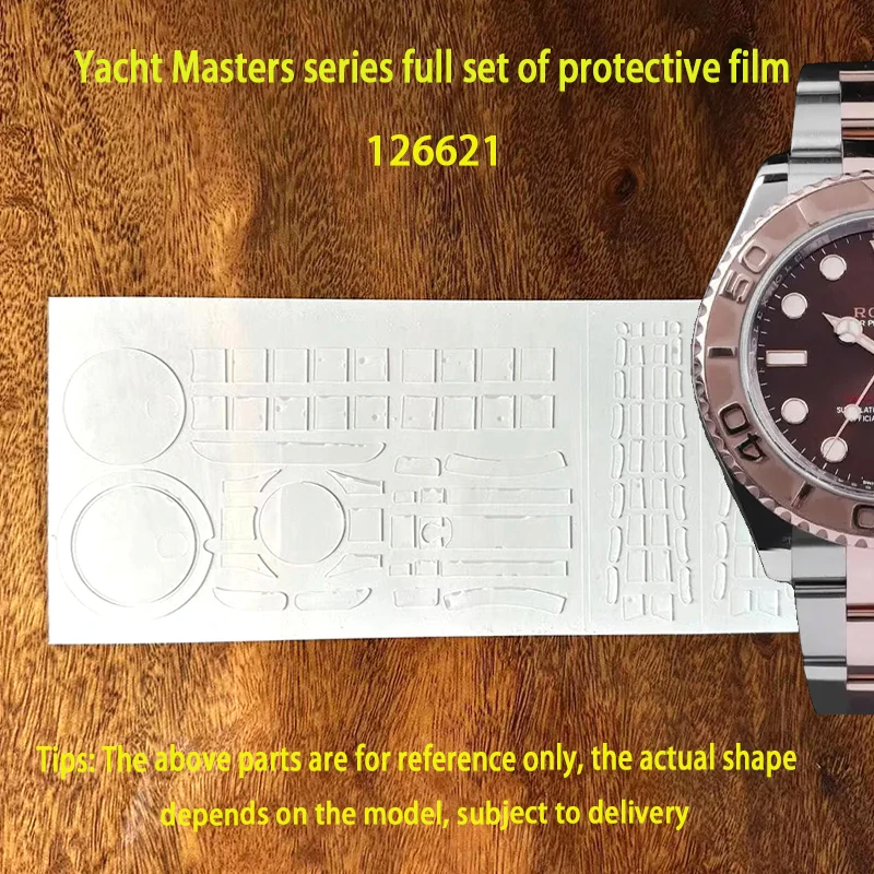 

For Rolex yacht Master type intergold 126621 watch film 126622 watch chain film Rose gold 40 dial bezel buckle protective film