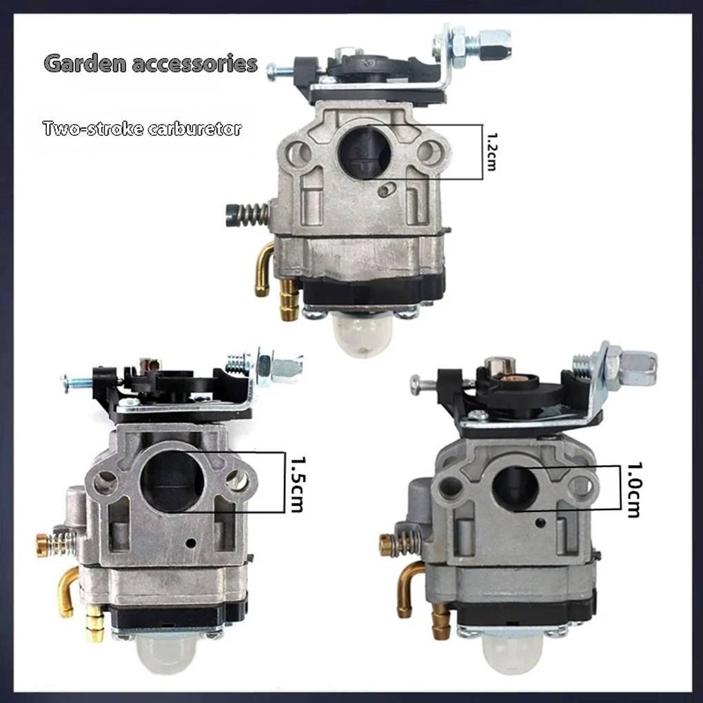 

Carburettor Carburettor 43cc, 2-stroke lawnmowers/trimmers Performance-enhancing made of durable garden, and operations