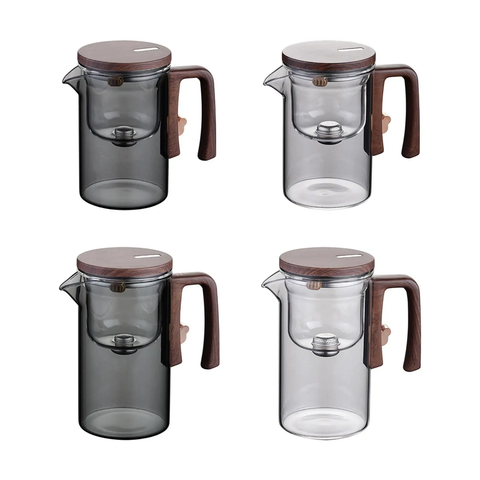 Glass Tea Pot with Removable Infuser for Tea Lovers Gift Hotel Household