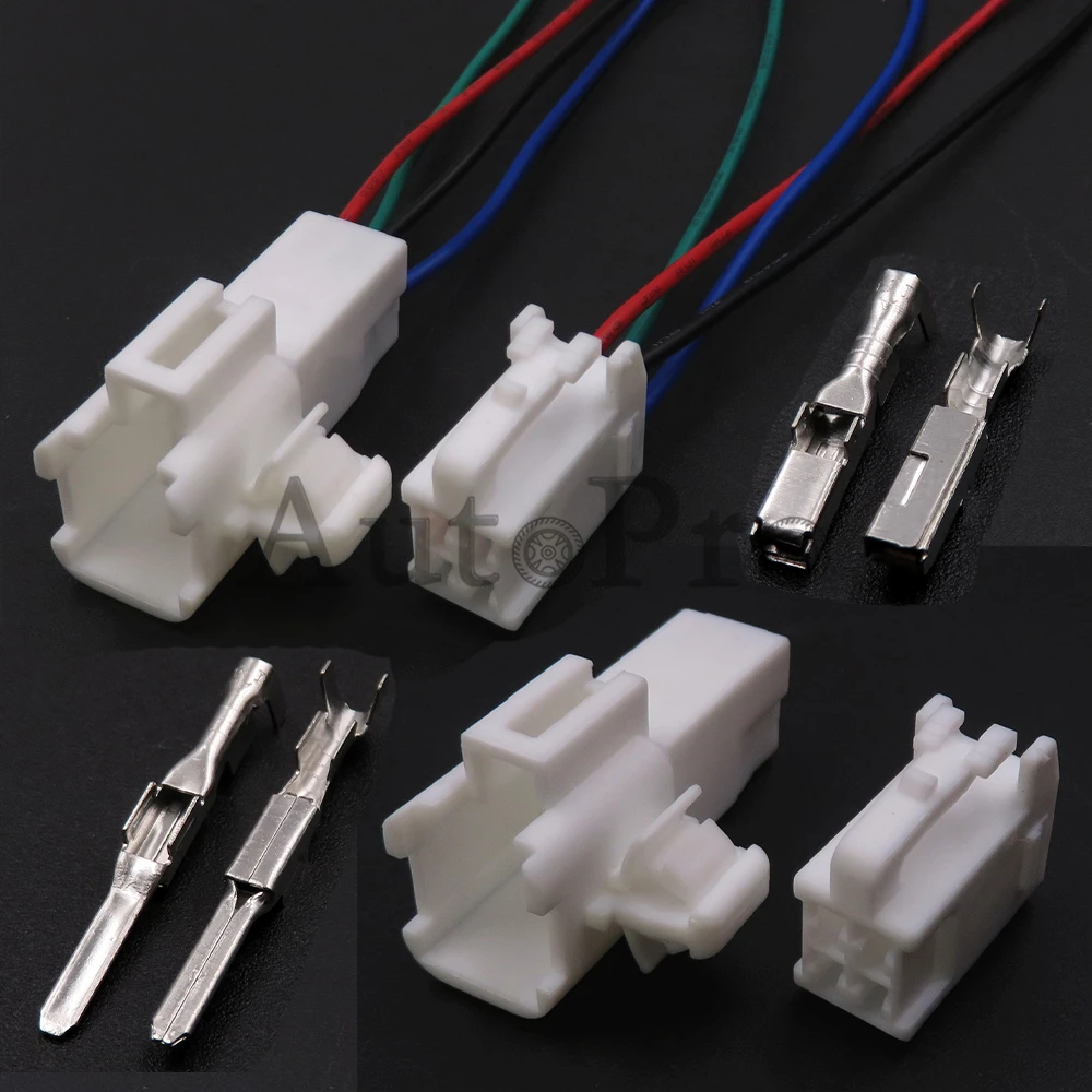 1 Set 4 Hole 6520-0349 7282-1042 90980-10795 Auto AC Assembly Plastic Housing Socket Car Cable Harness Connector