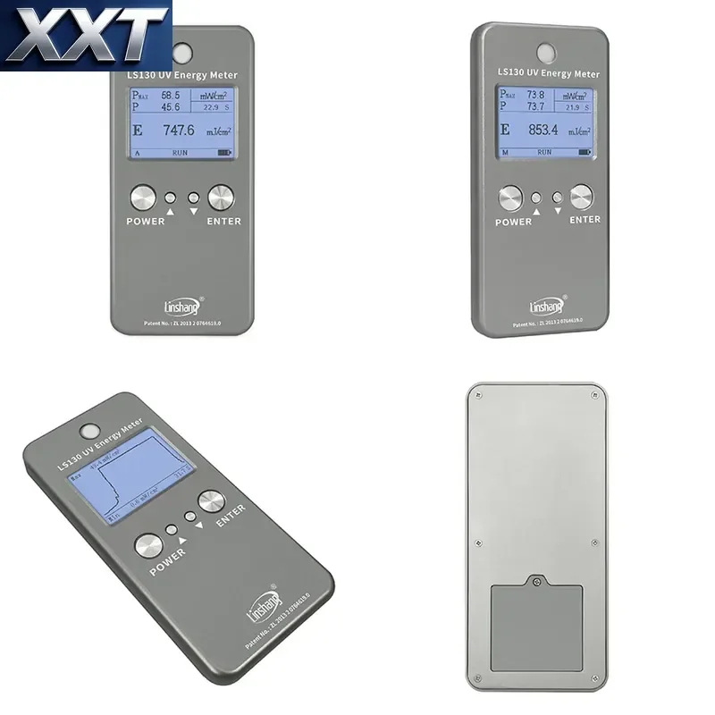 Измеритель УФ-излучения XXT, измеритель интенсивности УФ-излучения LS130 для галогенных ламп и источников света, измерение интенсивности и энергии УФ-излучения