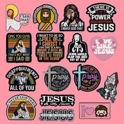 Sacred Jesus Enamel Pins Funny Cartoon Quotes Pin Badge on Backpack Women's Brooches Costume Accessories Fashion Jewelry Gifts