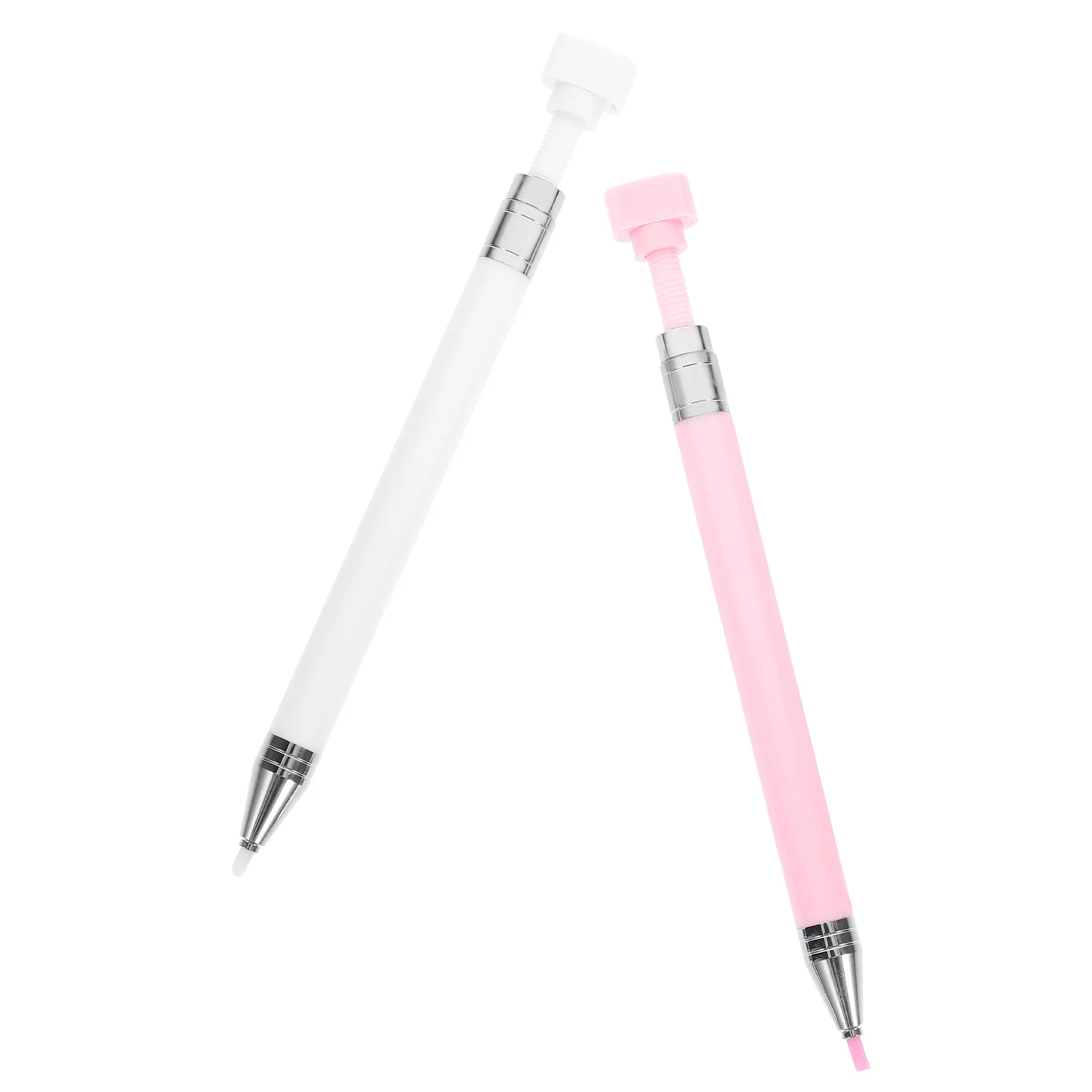 

2Pcs Diamond Dotting Pen with Ergonomic Grip for DIY Art Craft Refillable PVC Drill Tool for Nail Art and