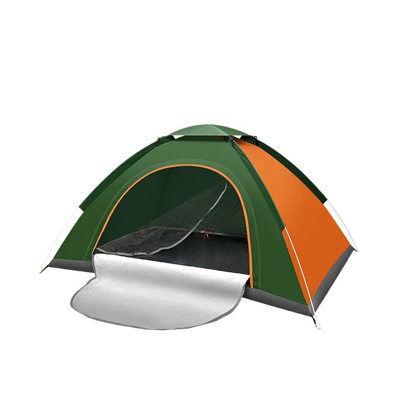 

Automatic Camping Tent for 3-4 People Heavy Duty UV Protection Foldable Portable Outdoor Tent for 2 Person Single Double Use