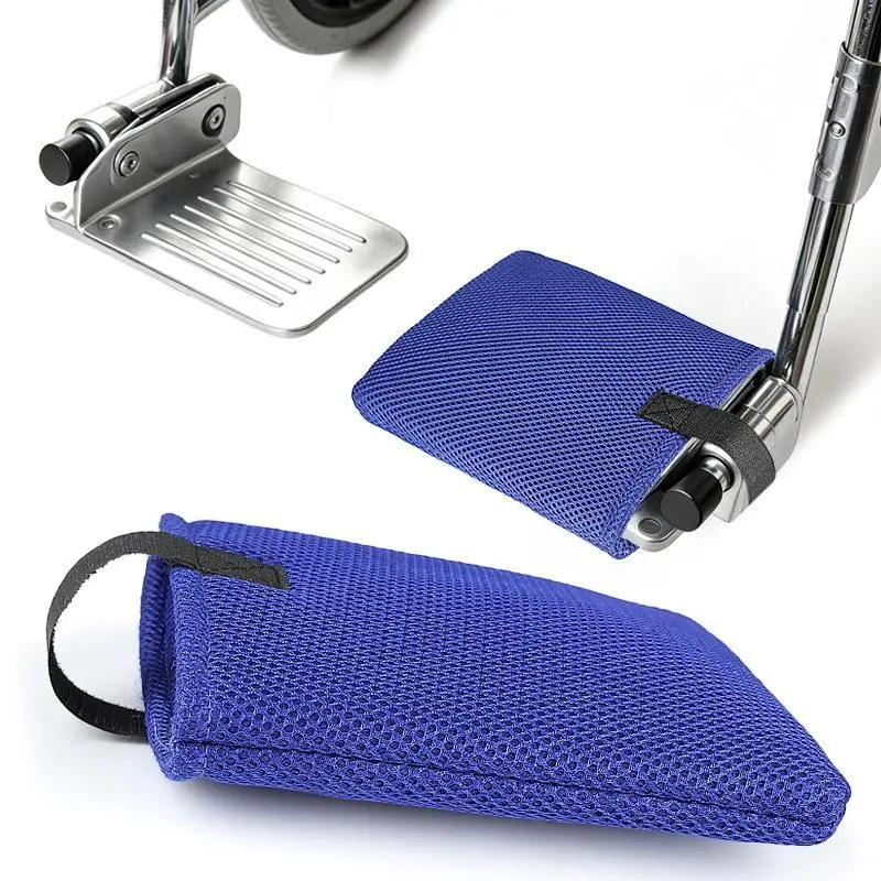 1/2 Stück Rollstuhl-Fußstützen-Polster, Fußplatten-Schutz, Kissen, Fußschutz-Polster zur Vermeidung von Fußkratzern – Detail 5