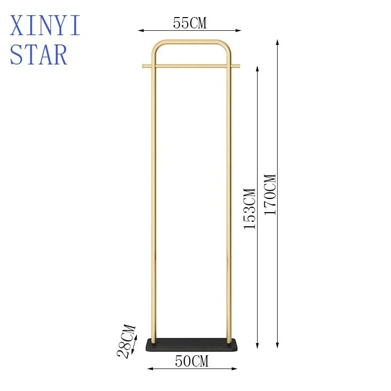 Household coat rack Light style Simple modern bedroom hanger Floor hanger