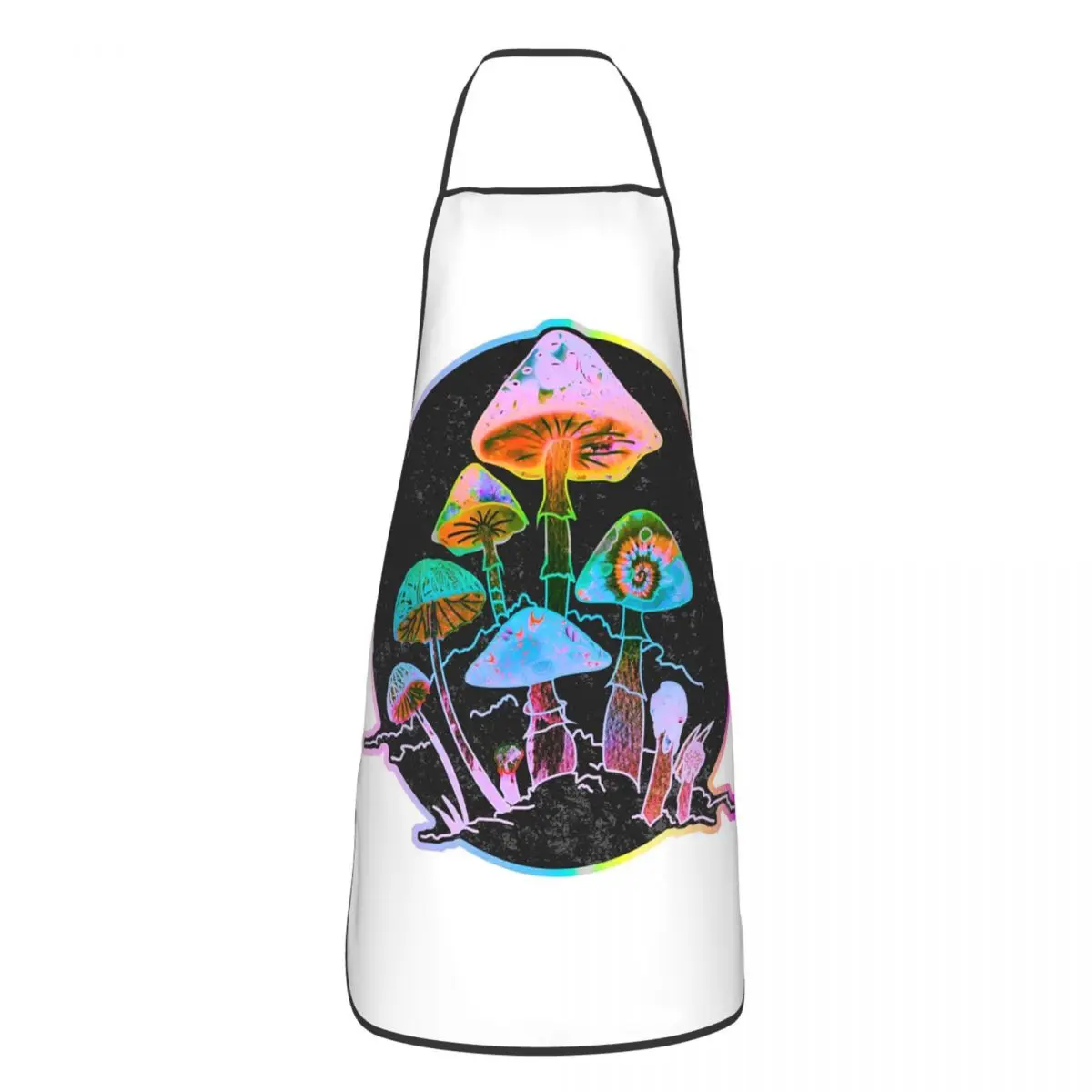 Garden Of Shrooms 2020 Aprons Chef Cooking Cuisine Tablier Waterproof Bib Kitchen Cleaning Pinafore for Women Men Painting