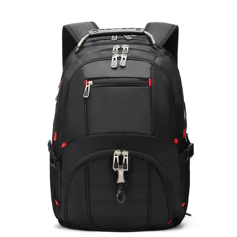 17 Inch Waterproof Laptop Backpack with USB Charging Anti-theft Travel School Bag for Men High Capacity Male Mochila