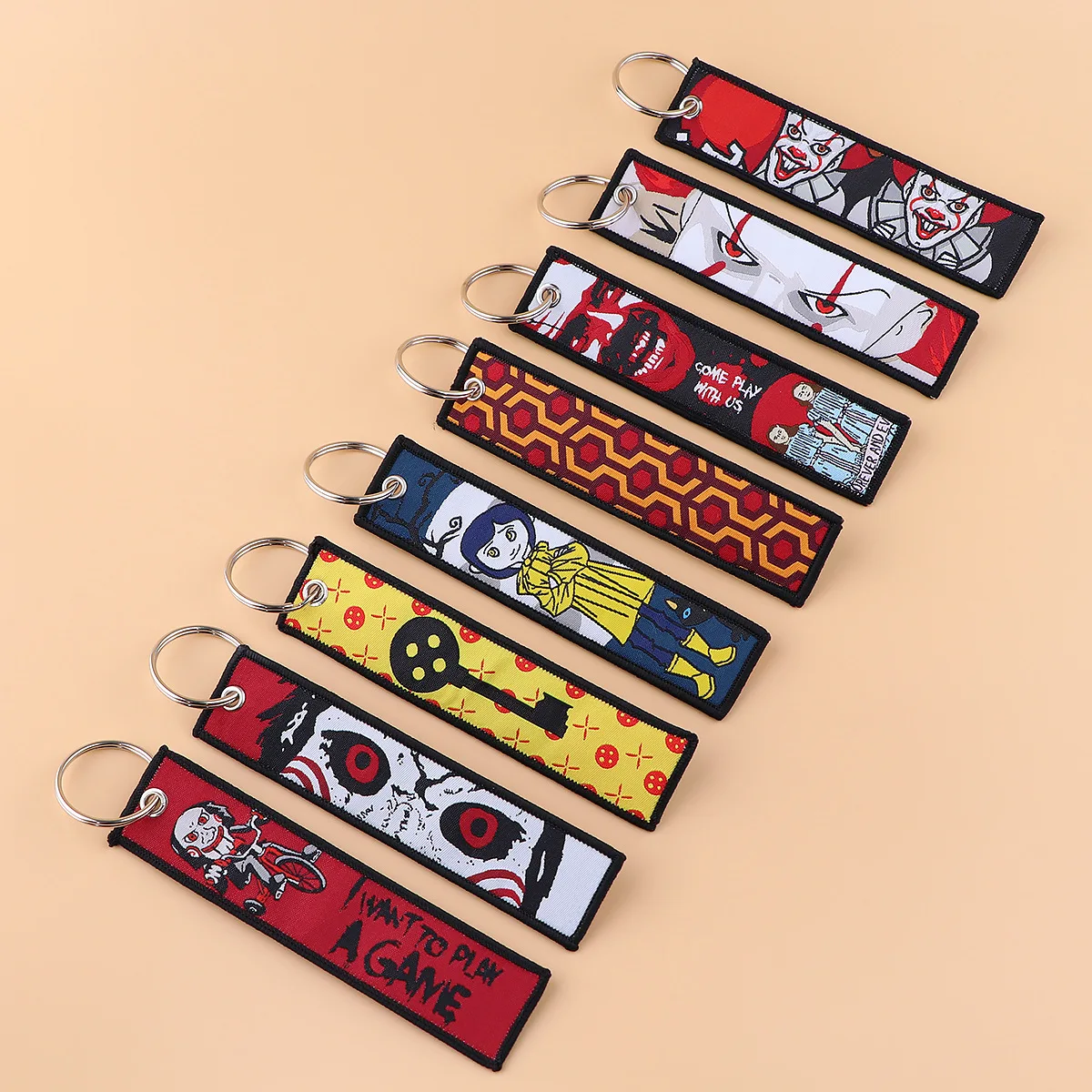 Neuer Halloween-Horror-Schlüss – Embroidery Keychain Bewertung und Preis