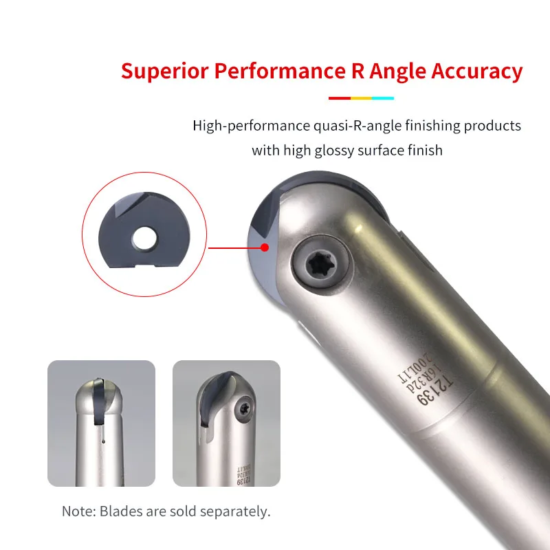 1 قطعة T2139 الكرة الأنف قاطعة المطحنة بار CNC الكرة أداة حامل نصف دائرة طحن إدراج P3200 حامل أدوات CNC