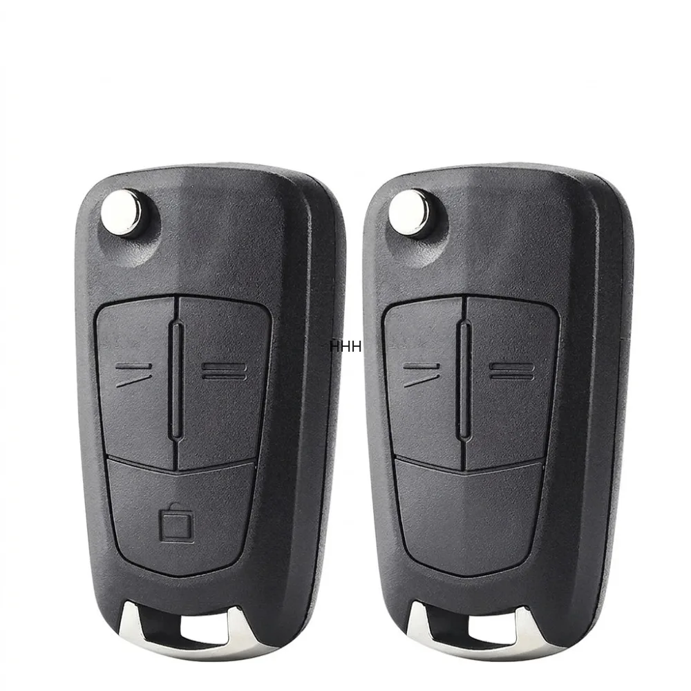 

2 3 Button Remote Key Case Shell For Vauxhall Opel Corsa Astra Vectra Signum H Vectra Auto Car Key Fob Cover Housing HU100 Blade