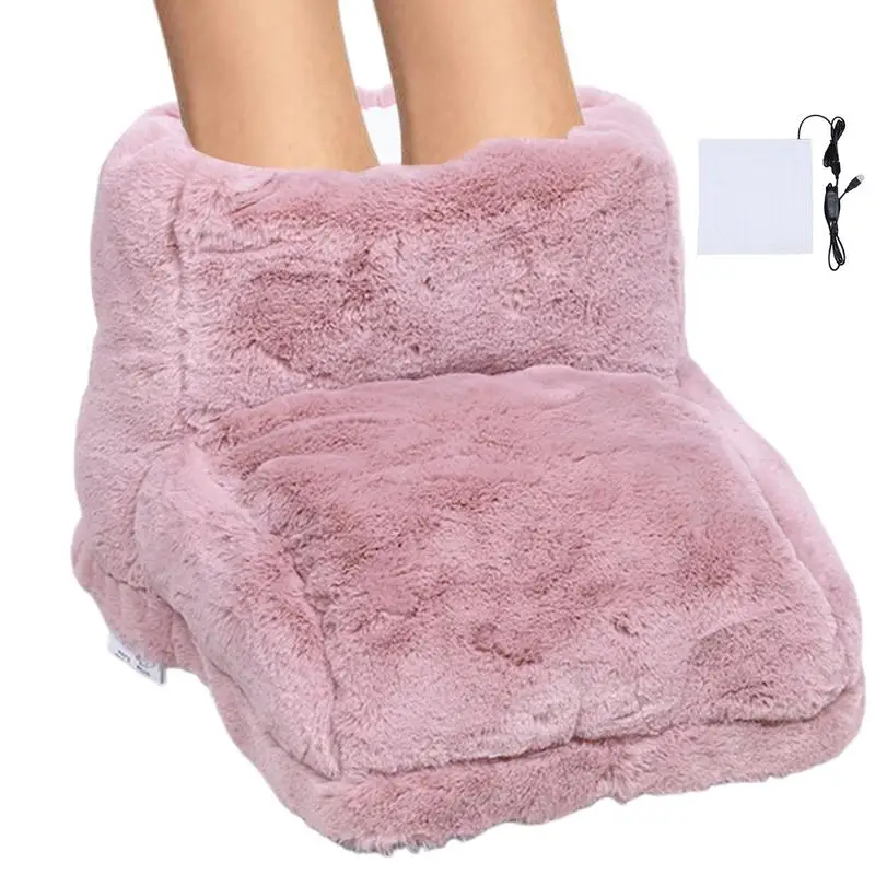 여성용 온열 발 패드, 온열 슬리퍼, 온열 발 받침 포켓, 발 머프, 발 히터 3 개 조절 가능