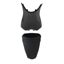 Black Driver & Passenger Seat Fit For Kawasaki Z1000 2010-2013 2012 2011 Motorcycle