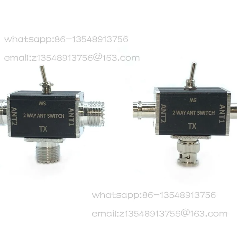 High Performance 2-Way Antenna Switch 2-in-1 Design 0-50MHz Frequency Suitable for Various Scenarios