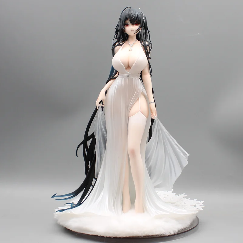 

29cm Anigame Azur Lane Figure Taihou Taiho Anime Wedding Girl Pvc Action Figure Toy Game Statue Adult Collection Model Doll Gift