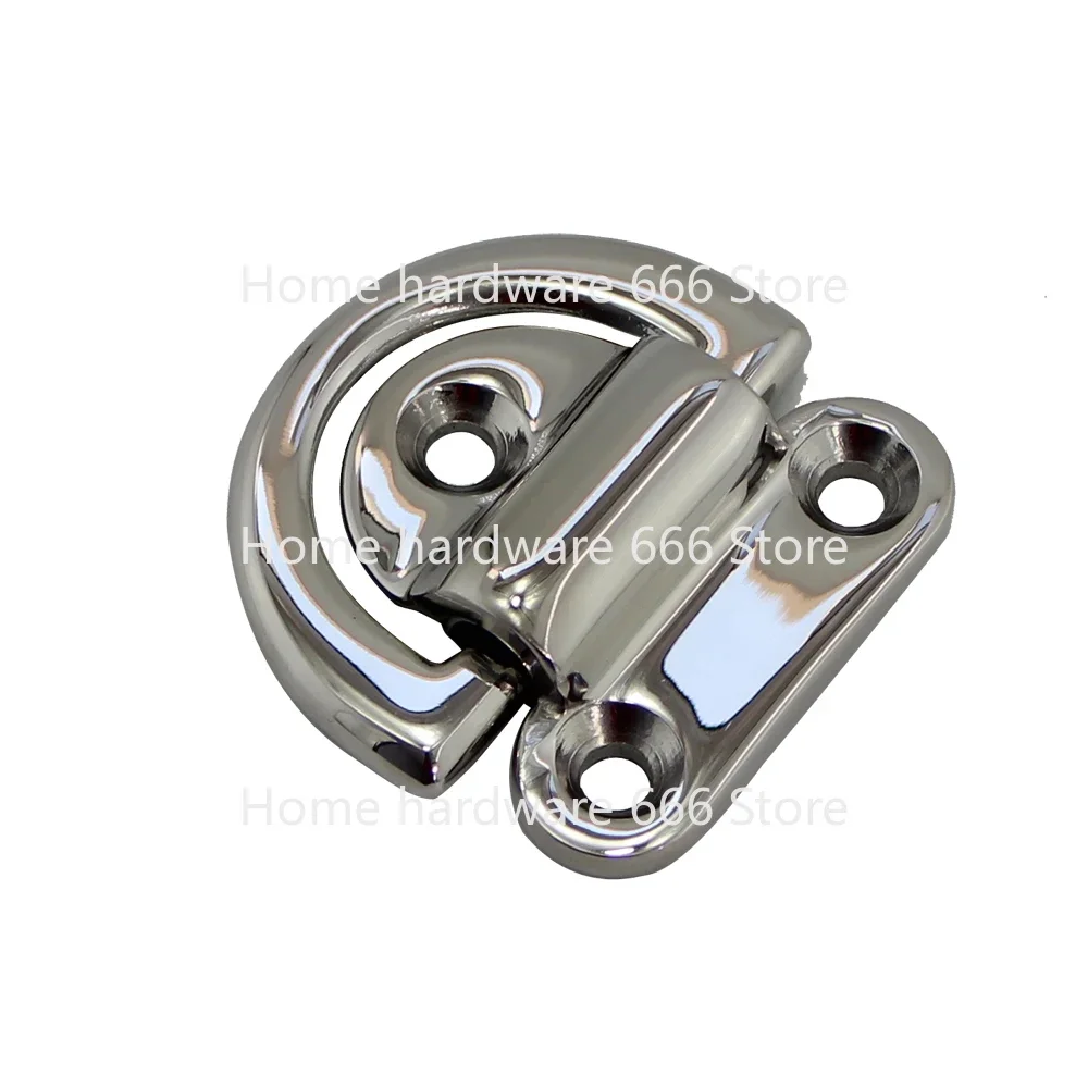 316 Stainless Steel Folding Pad Eye Marine Hardware Boat 6mm 8mm 10mm Folding Pad Eye Sailboat Hardware