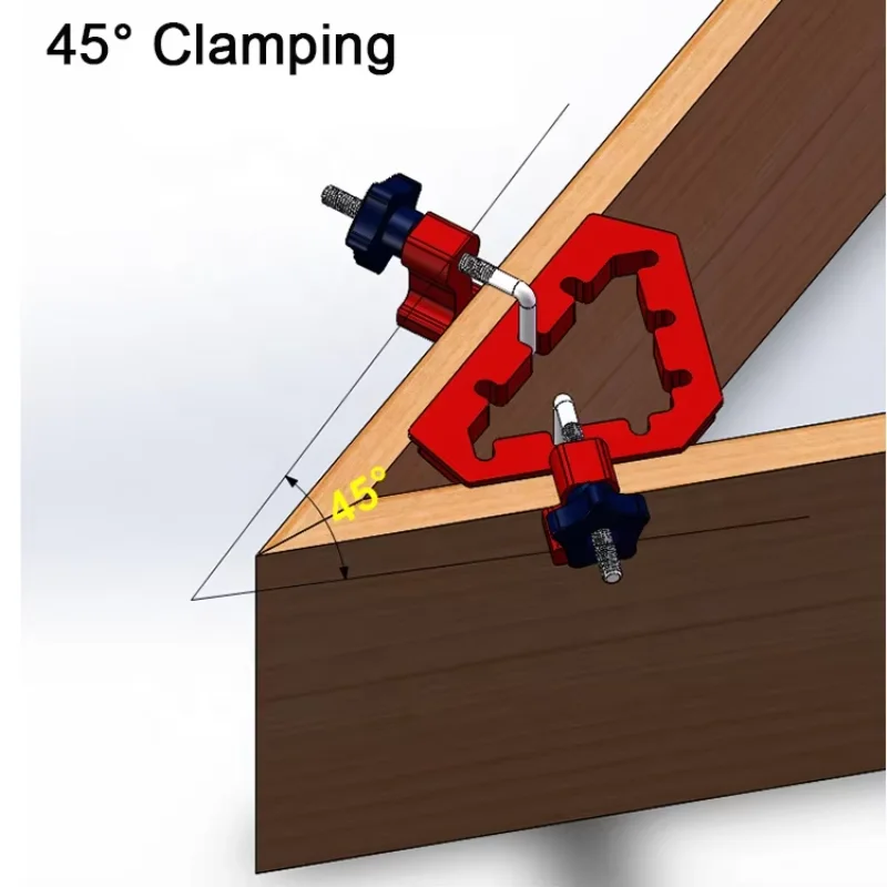 Positioning Squares Right Angle Clamps Woodworking Carpenter Clamping Tool for Picture Frame Box Cabinets Drawers Tools Gifts