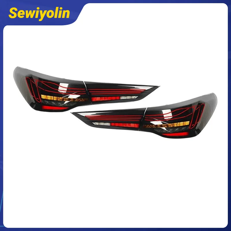

Автомобильные аксессуары, задняя светодиодная лампа для BMW M4 G22 G23 G26 425I 2020-2023 DRL, противотуманная Тормозная лампа в сборе, тюнинг, фотография и игра