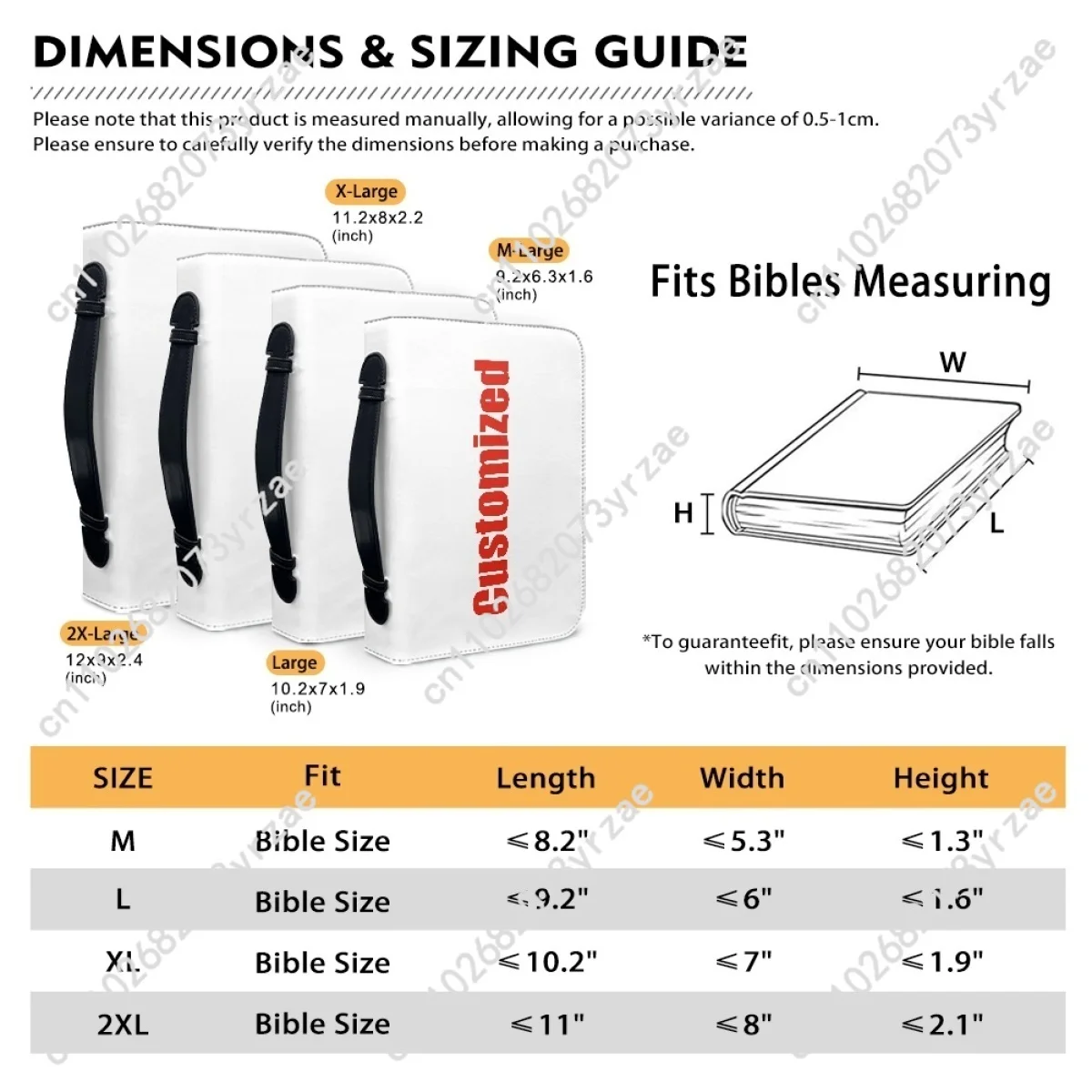 The Killers Bible Bags Christian Gifts Personalized Covers Bible Pack Waterproof Leather Bag High Quality Fasion Customize Bags