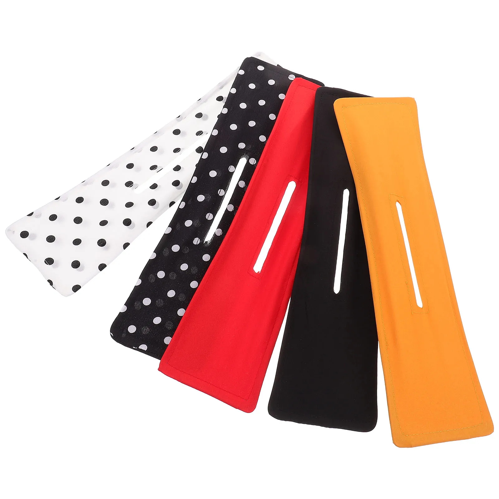 

5pcs Fashionable Hair Clips Twist Bun Maker for Women Black White Red Yellow Dot Updo Styling Accessories Hair Bun