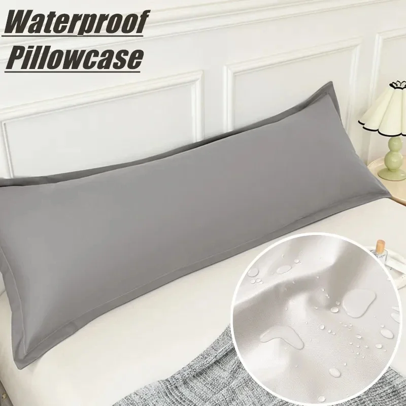 

1pc Pillowcase Waterproof Pillow Cover Rectangle Pillowslip 48x120/48x150/48x180cm Pillow Case Home Bed Cushion Cover