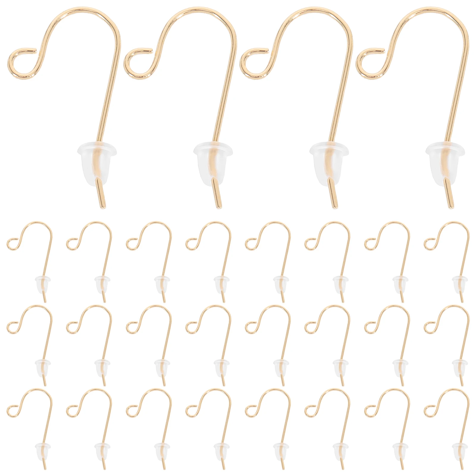 

Earring Making Set Accessories DIY Hook Jewelry Earrings Metal Hooks Supplies for Colored Miss