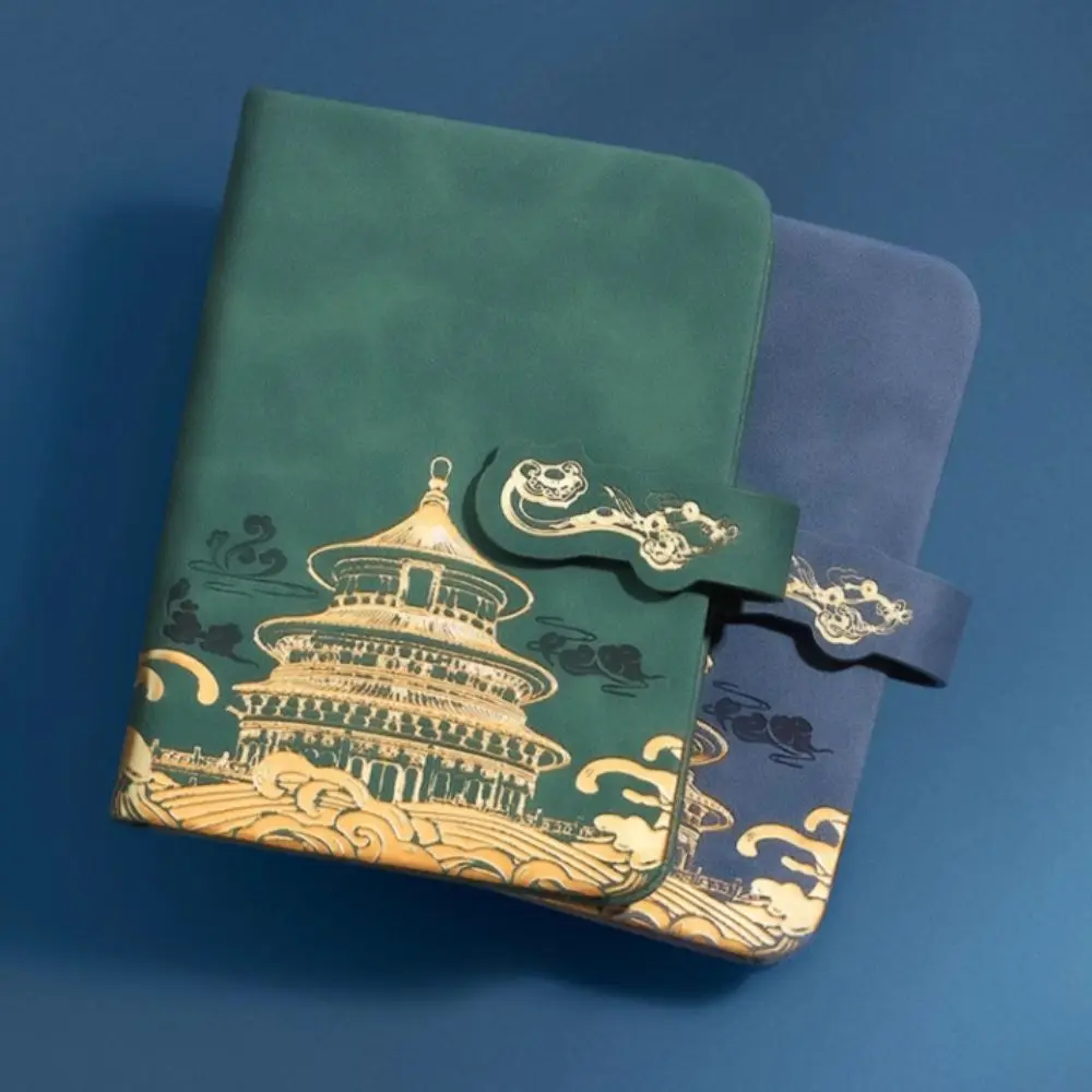 

PU Cover Pocket Record Notebook A7 Chinese Style Mini Daily Planner Travelers Journals Student Stationary Agenda Notepad