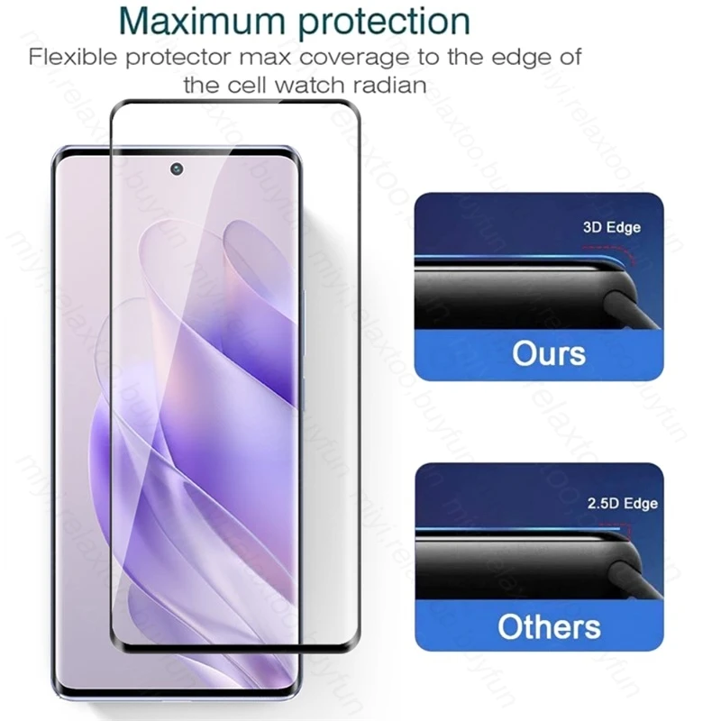 4PCS 9D Tempered Glass Screen Protectors For Infinix Zero 30 5G 2023 X6731 6.78\