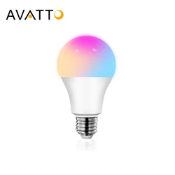 Lampadina intelligente WiFi AVATTO 12W/15W, lampada RGB LED Wireless E27 funzione Timer dimmerabile RGB lampadina a colori per Alexa/Google Home