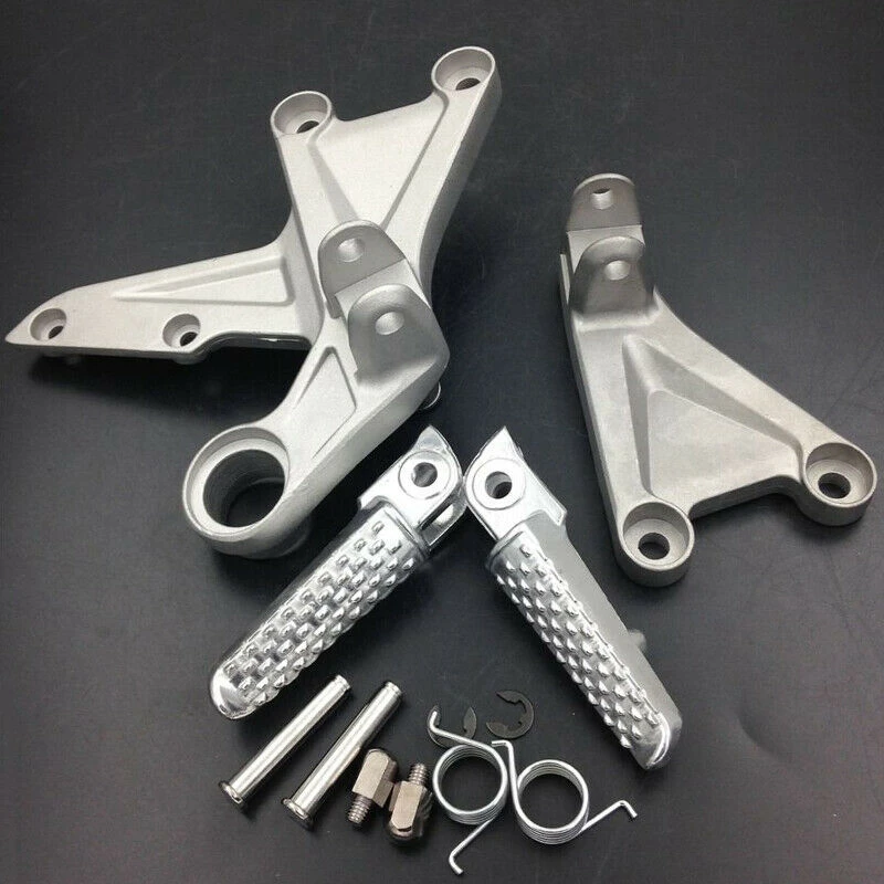 Front Driver Rider Foot Pegs For Honda CBR 1000 RR 2008 - 2016 Bracket Footrest CBR1000RR Foot Rests