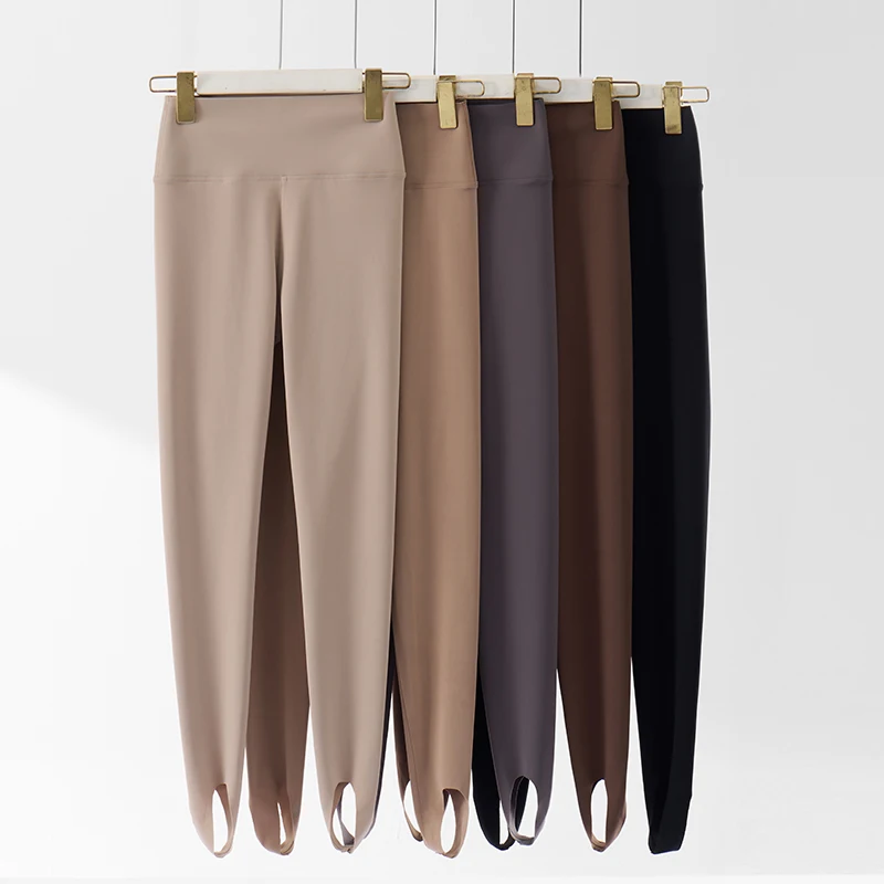 

Niche Premium New Women's High Waist Slimming Footed Yoga Pants Shaping Leggings Daily Cycling Running Sports Pants