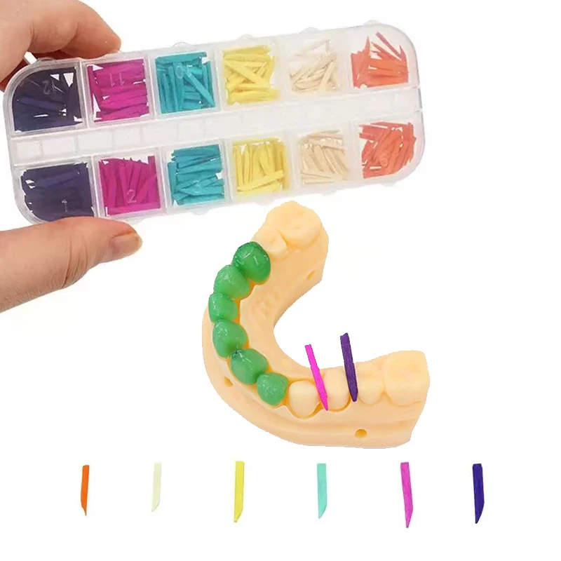 

Dental Disposable Wooden Wedges 300pcs/Set Interdental Composite Contoured RestorationWedges Odontologia Dentistica Materials