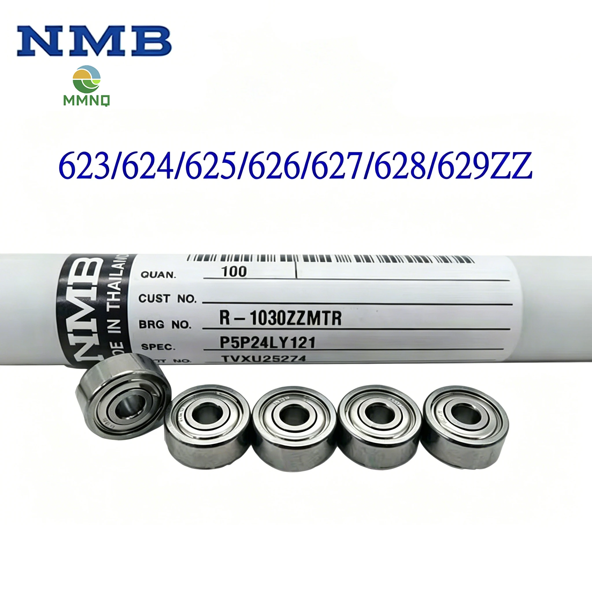 roulements-a-billes-micro-industriels-de-haute-precision-nmb-serie-r-50-pieces-r-1960zz-r-2270zz-r-2480kk-r-2690zz-625zz-626zz