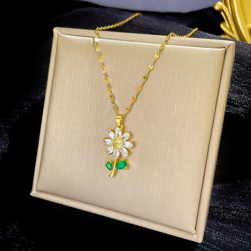 Edelstahl-Halskette mit blauem Kolibri-Anhänger für Damen, trendige fliegende Vogel-Halskette, Choker, ästhetischer Schmuck, Geschenk – Detail 13
