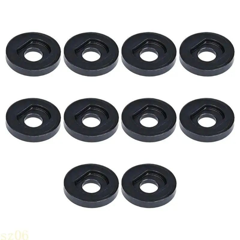 Q2Q4 Pack of 10 Universal Backing Plates for 100mm Grinders with Nut Design