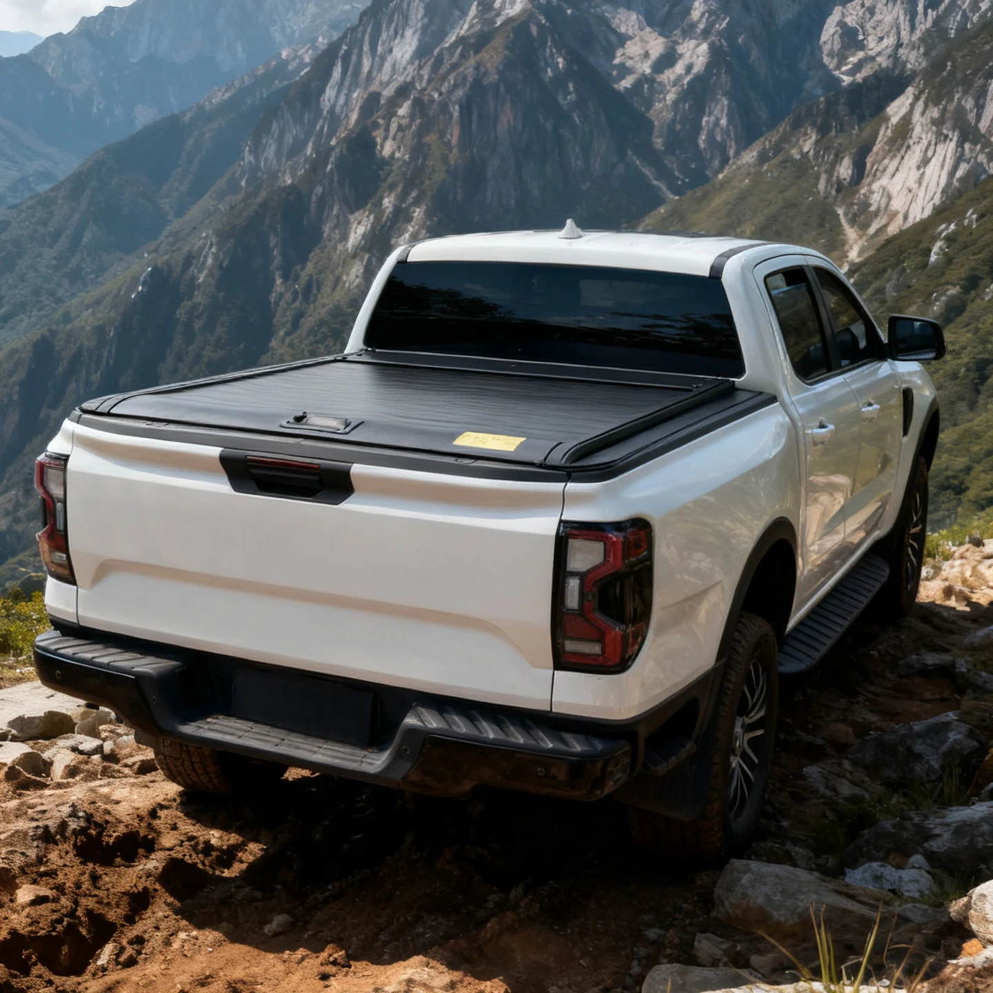 Pickup Truck Bed Cover Retractable Aluminum Alloy Tonneau Cover F150 for gmc sierra New Roller Lid ford Ranger tacoma 2
