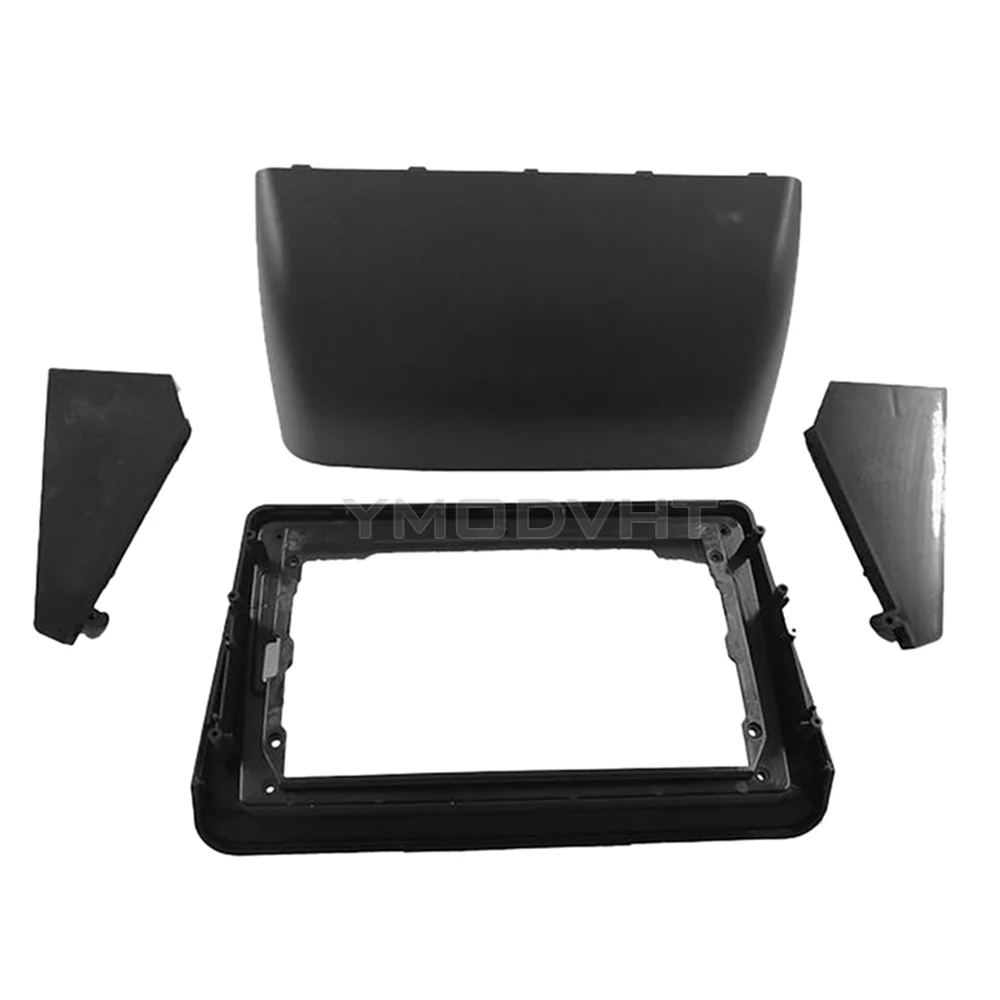 9inch Car Radio Fascia for Mitsubishi Pajero Montero V31 Cheetah Kingbox Dash Trim Kit Frame Panel GPS Navigation Car Refitting